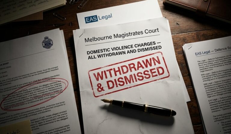 Domestic Violence | Charges Withdrawn | EAS Legal