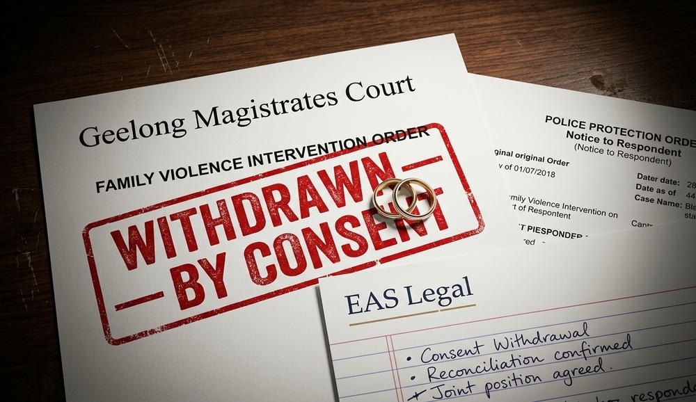 IVO Withdrawn | Consent from both parties | EAS Legal
