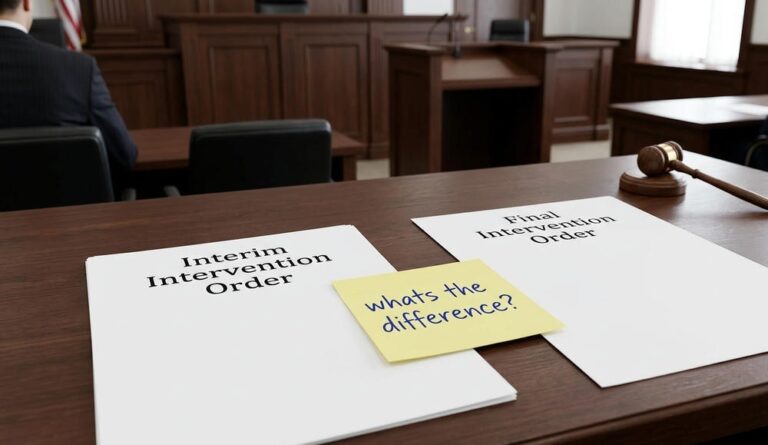 Interim vs Final Intervention Order | EAS Legal