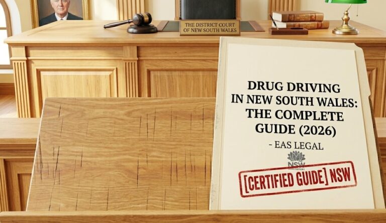 Drug Driving in New South Wales: The Complete Guide (2026) - EAS Legal