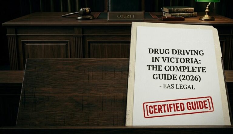 Drug Driving in Victoria: The Complete Guide (2026) - EAS Legal