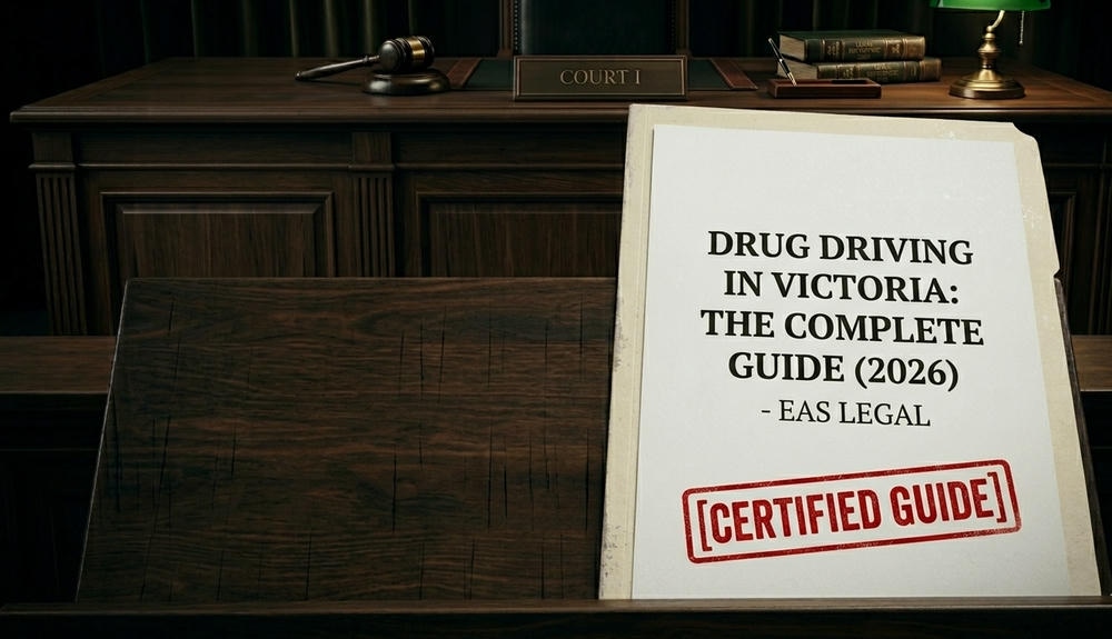 Drug Driving in Victoria: The Complete Guide (2026) - EAS Legal